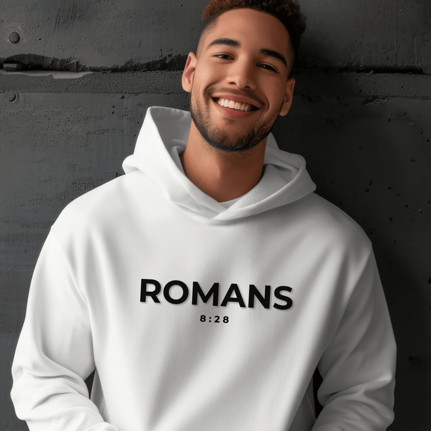 Embossed Custom Bible Verse - Crewneck Sweater